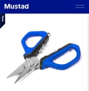 TIJERAS MUSTAD 5&quot; MULTIFUNCION 420 STAINLESS ST.