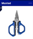 TIJERAS MUSTAD 5&quot; MULTIFUNCION 420 STAINLESS ST.