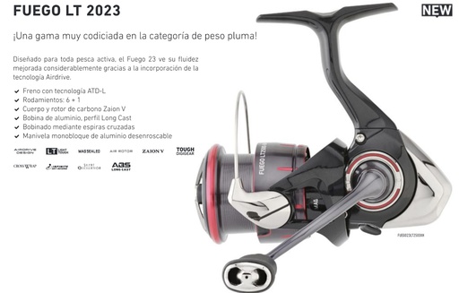 CARRETE DAIWA FUEGO LT 2020