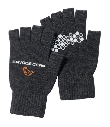 GUANTES SAVAGE GEAR KNITTED MEDIO DEDO